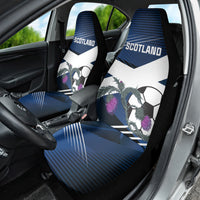 Scotland 2024 Football Car Seat Cover 2024 Go Champions - Wonder Print Shop