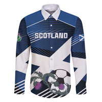 Custom Scotland 2024 Football Family Matching Puletasi and Hawaiian Shirt 2024 Go Champions - Wonder Print Shop