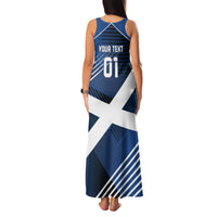 Custom Scotland 2024 Football Family Matching Tank Maxi Dress and Hawaiian Shirt 2024 Go Champions - Wonder Print Shop
