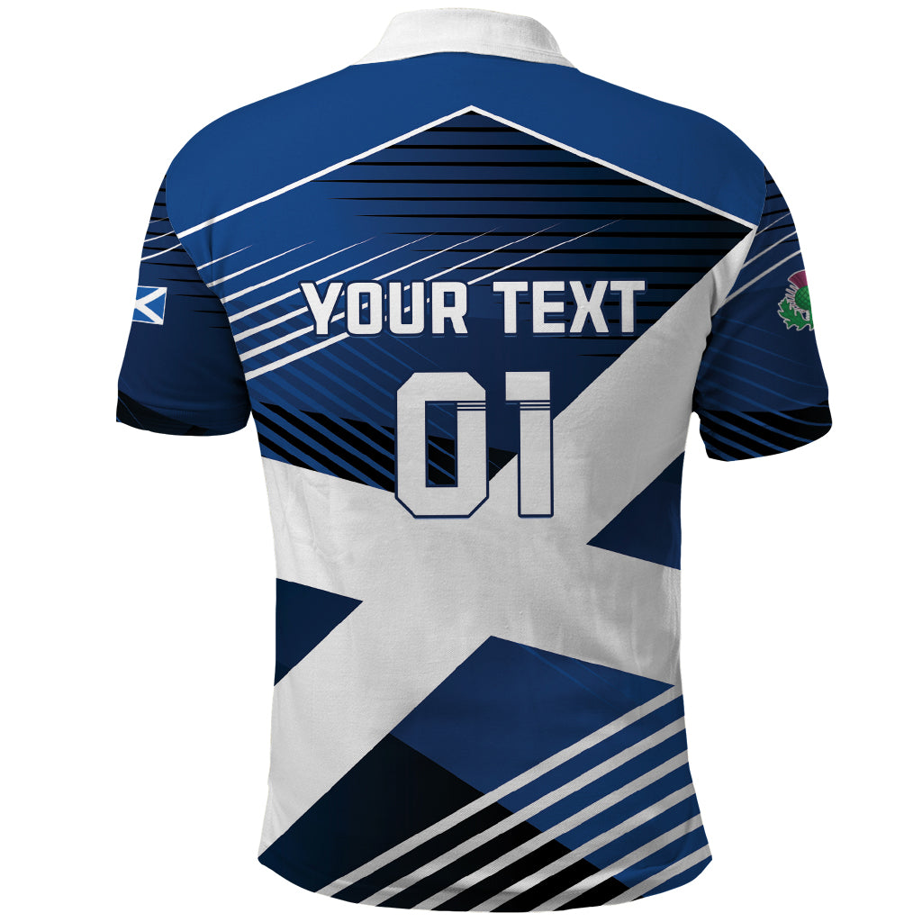 Custom Scotland 2024 Football Polo Shirt 2024 Go Champions - Wonder Print Shop