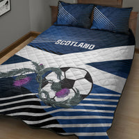 Scotland 2024 Football Quilt Bed Set 2024 Go Champions - Wonder Print Shop