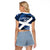 Custom Scotland 2024 Football Raglan Cropped T Shirt 2024 Go Champions - Wonder Print Shop