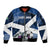 Custom Scotland 2024 Football Sleeve Zip Bomber Jacket 2024 Go Champions - Wonder Print Shop