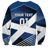 Custom Scotland 2024 Football Sweatshirt 2024 Go Champions - Wonder Print Shop