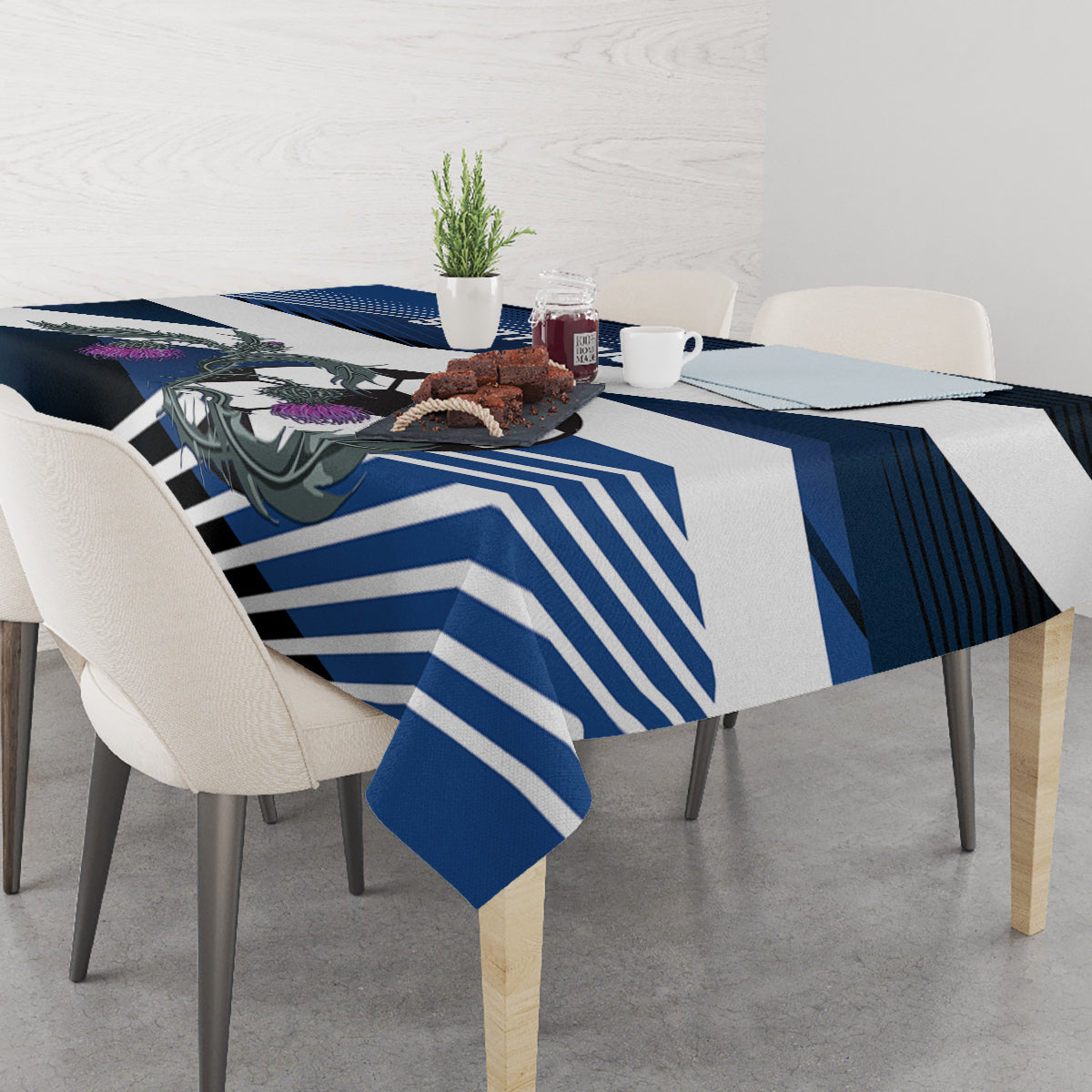 Scotland 2024 Football Tablecloth 2024 Go Champions - Wonder Print Shop