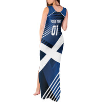 Custom Scotland 2024 Football Tank Maxi Dress 2024 Go Champions - Wonder Print Shop