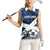 Custom Scotland 2024 Football Women Sleeveless Polo Shirt 2024 Go Champions - Wonder Print Shop