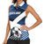 Custom Scotland 2024 Football Women Sleeveless Polo Shirt 2024 Go Champions - Wonder Print Shop