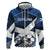 Custom Scotland 2024 Football Zip Hoodie 2024 Go Champions - Wonder Print Shop
