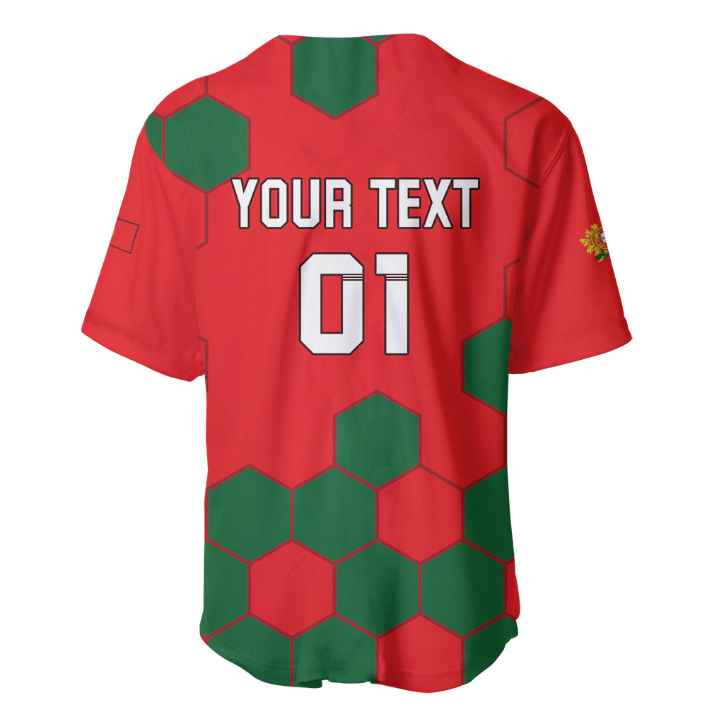 Custom Portugal 2024 Football Baseball Jersey 2024 Go Champions - Wonder Print Shop