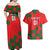 Custom Portugal 2024 Football Couples Matching Off Shoulder Maxi Dress and Hawaiian Shirt 2024 Go Champions - Wonder Print Shop