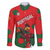 Custom Portugal 2024 Football Family Matching Off The Shoulder Long Sleeve Dress and Hawaiian Shirt 2024 Go Champions - Wonder Print Shop
