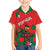 Custom Portugal 2024 Football Family Matching Off The Shoulder Long Sleeve Dress and Hawaiian Shirt 2024 Go Champions - Wonder Print Shop
