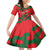 Custom Portugal 2024 Football Family Matching Short Sleeve Bodycon Dress and Hawaiian Shirt 2024 Go Champions - Wonder Print Shop