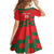 Custom Portugal 2024 Football Family Matching Short Sleeve Bodycon Dress and Hawaiian Shirt 2024 Go Champions - Wonder Print Shop