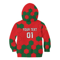 Custom Portugal 2024 Football Kid Hoodie 2024 Go Champions - Wonder Print Shop