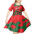 Custom Portugal 2024 Football Kid Short Sleeve Dress 2024 Go Champions - Wonder Print Shop