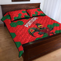 Portugal 2024 Football Quilt Bed Set 2024 Go Champions - Wonder Print Shop