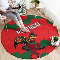 Portugal 2024 Football Round Carpet 2024 Go Champions