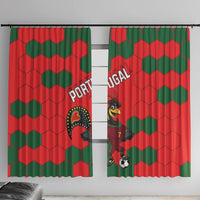 Portugal 2024 Football Window Curtain 2024 Go Champions - Wonder Print Shop