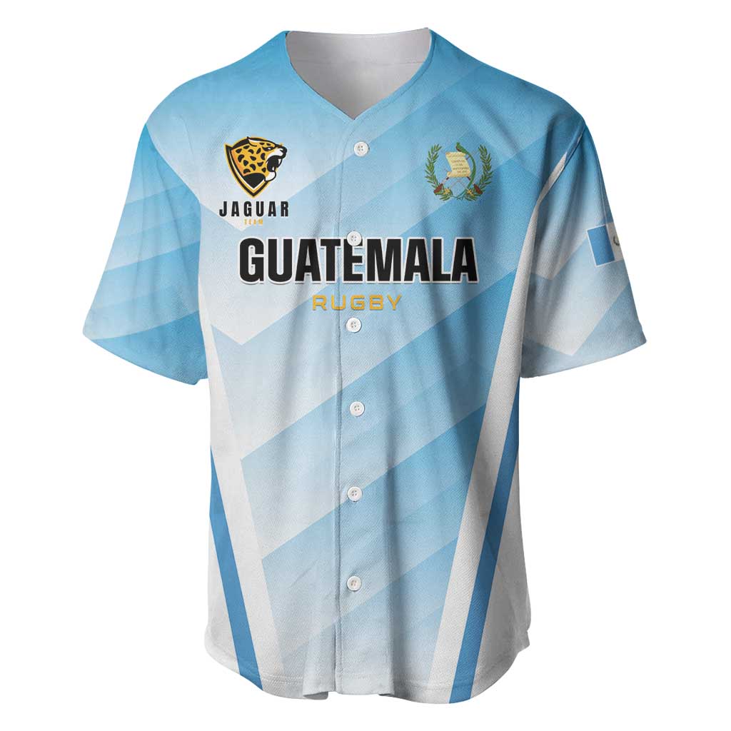 Custom Rugby Guatemala Baseball Jersey Jaguares Go Champions