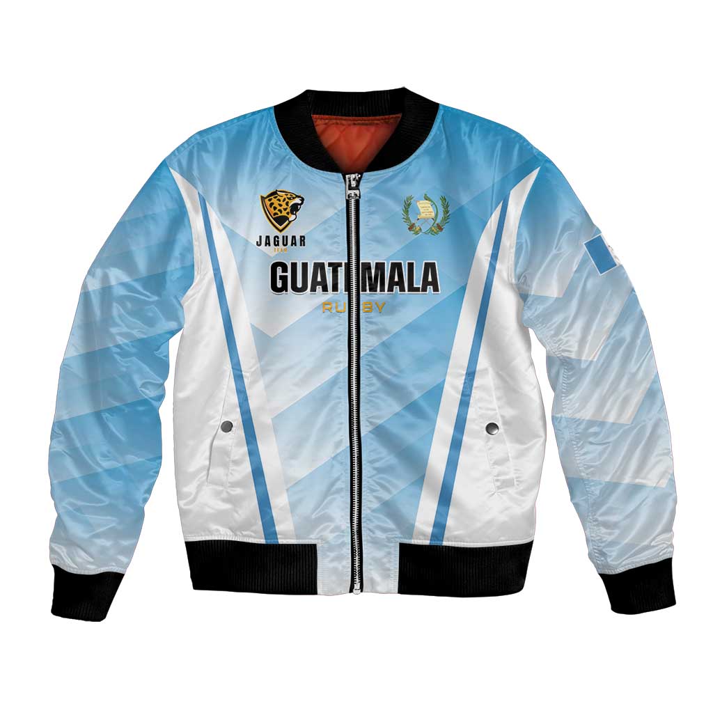 Custom Rugby Guatemala Bomber Jacket Jaguares Go Champions