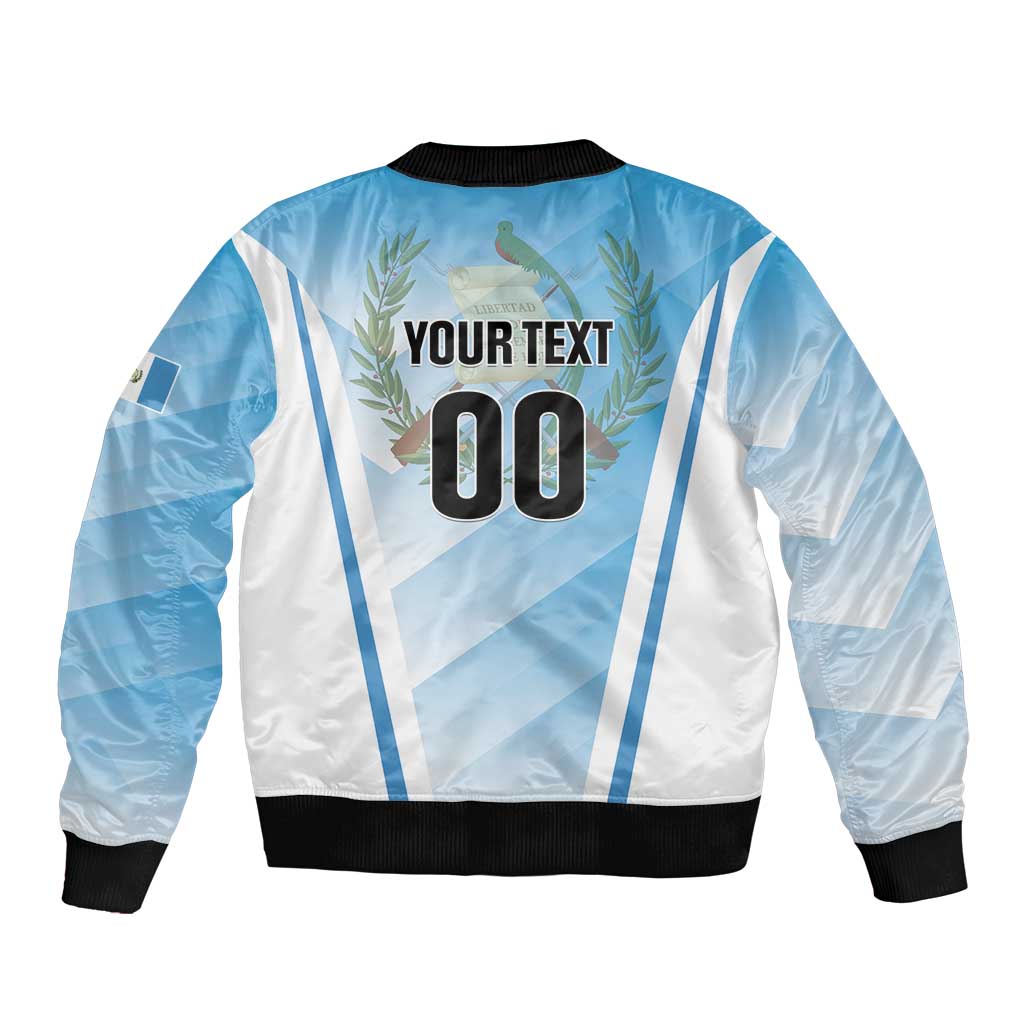 Custom Rugby Guatemala Bomber Jacket Jaguares Go Champions