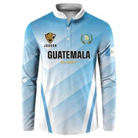 Custom Rugby Guatemala Button Sweatshirt Jaguares Go Champions