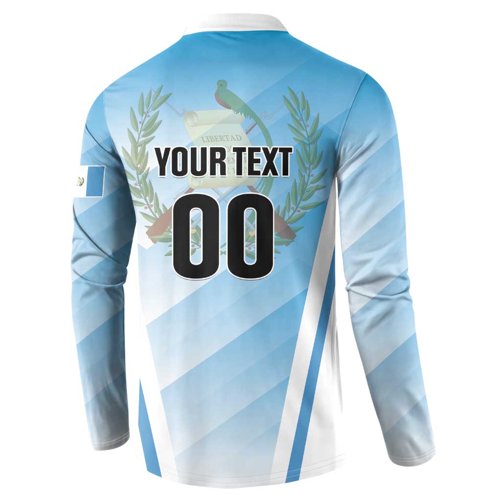 Custom Rugby Guatemala Button Sweatshirt Jaguares Go Champions