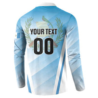 Custom Rugby Guatemala Button Sweatshirt Jaguares Go Champions