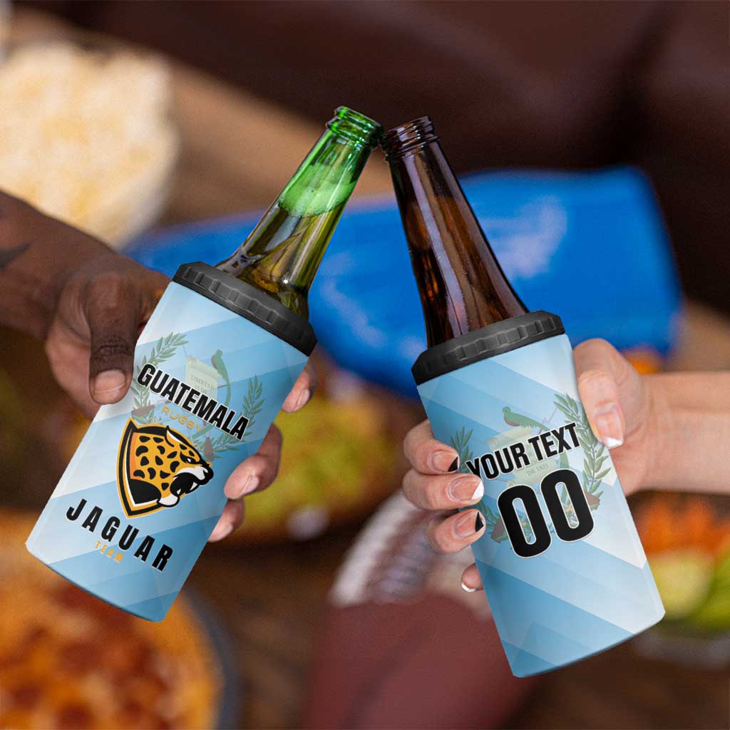 Custom Rugby Guatemala 4 in 1 Can Cooler Tumbler Jaguares Go Champions