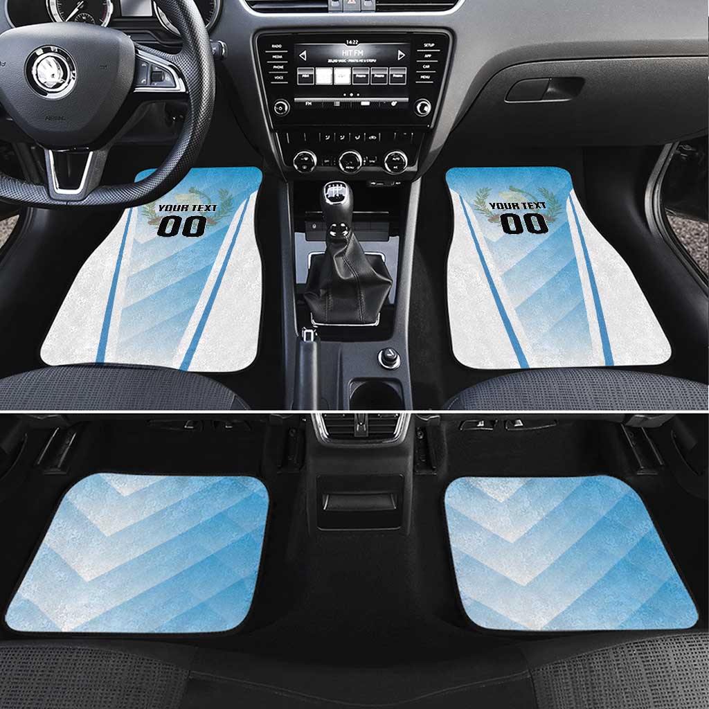 Rugby Guatemala Car Mats Jaguares Go Champions