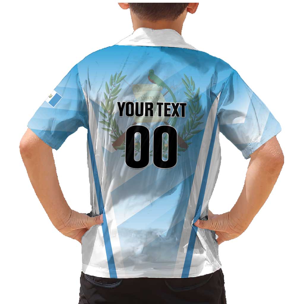 Custom Rugby Guatemala Family Matching Mermaid Dress and Hawaiian Shirt Jaguares Go Champions
