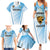 Custom Rugby Guatemala Family Matching Summer Maxi Dress and Hawaiian Shirt Jaguares Go Champions