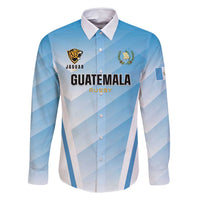 Custom Rugby Guatemala Family Matching Summer Maxi Dress and Hawaiian Shirt Jaguares Go Champions