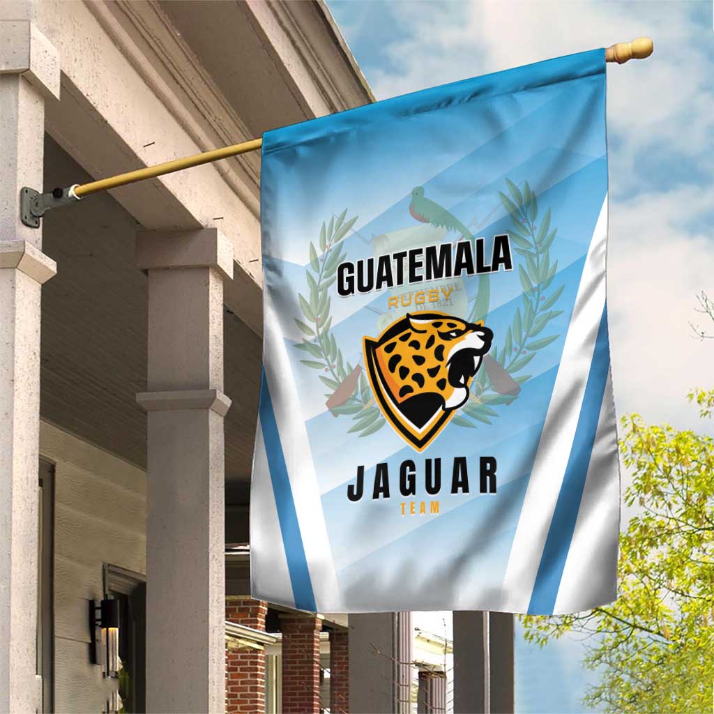 Rugby Guatemala Garden Flag Jaguares Go Champions
