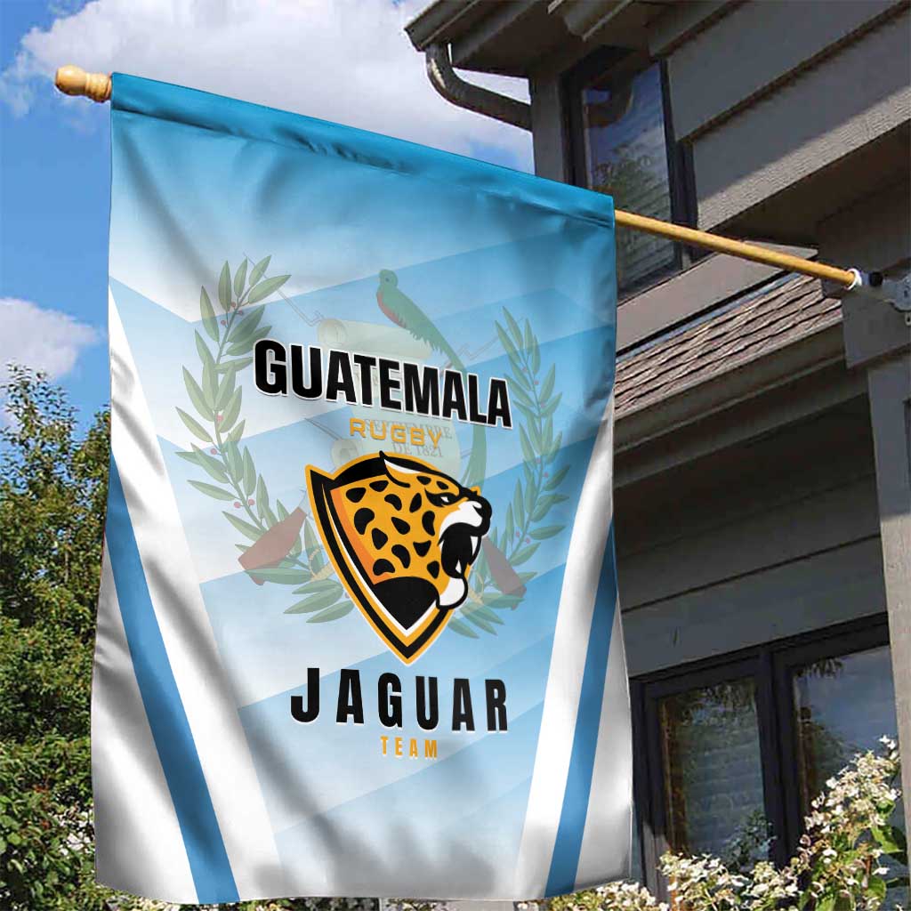 Rugby Guatemala Garden Flag Jaguares Go Champions