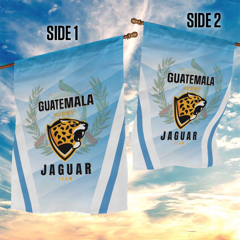 Rugby Guatemala Garden Flag Jaguares Go Champions