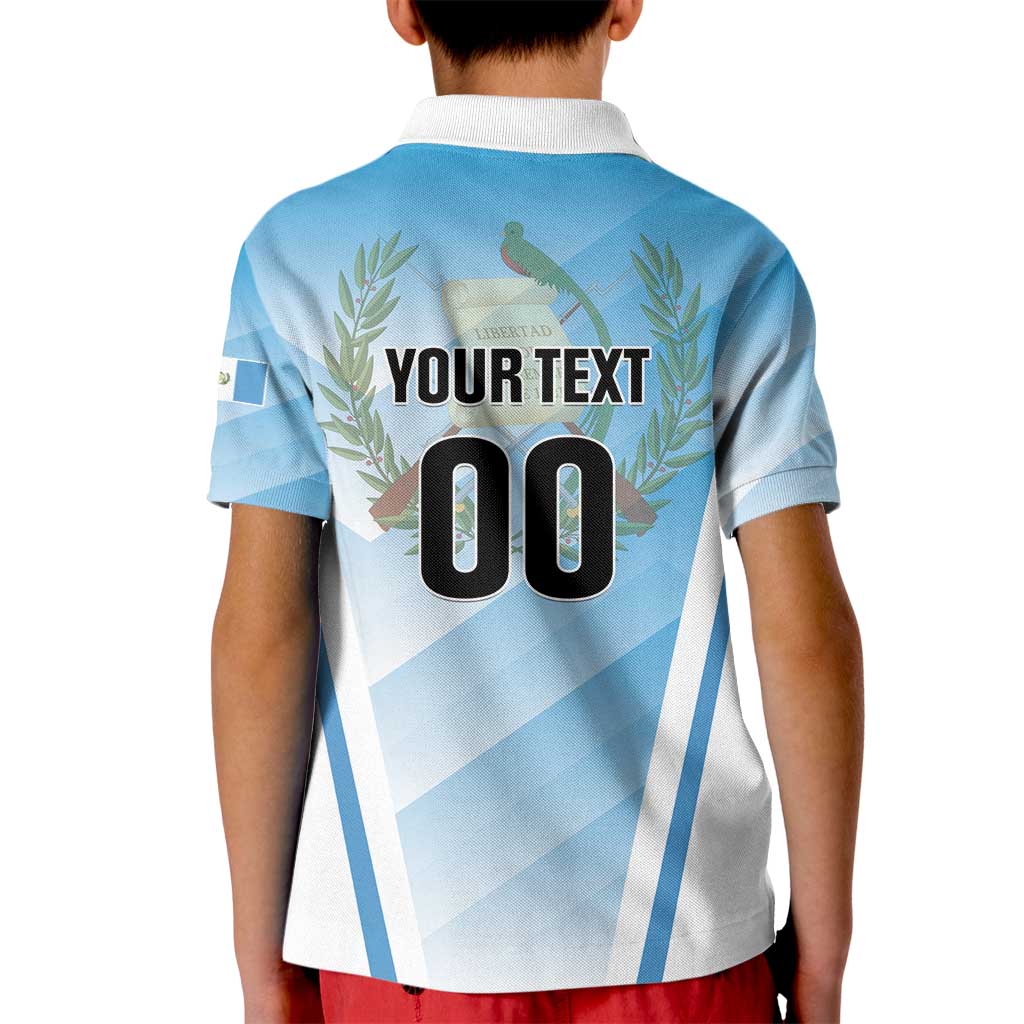 Custom Rugby Guatemala Kid Polo Shirt Jaguares Go Champions