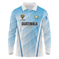 Custom Rugby Guatemala Long Sleeve Polo Shirt Jaguares Go Champions