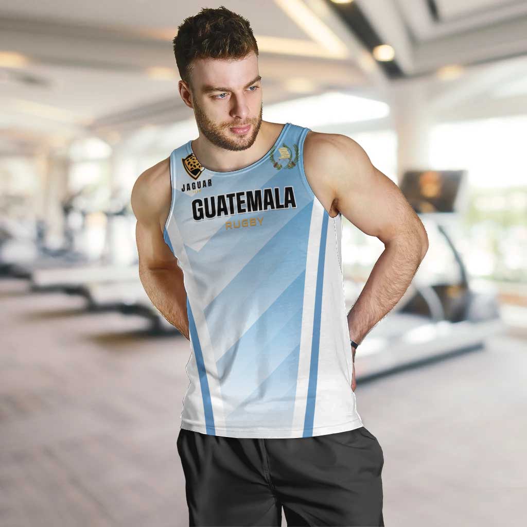 Custom Rugby Guatemala Men Tank Top Jaguares Go Champions