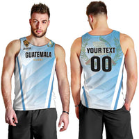 Custom Rugby Guatemala Men Tank Top Jaguares Go Champions