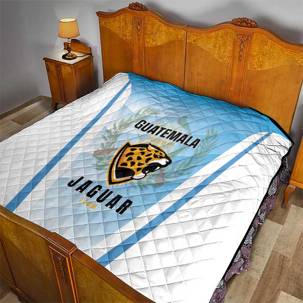 Rugby Guatemala Quilt Jaguares Go Champions