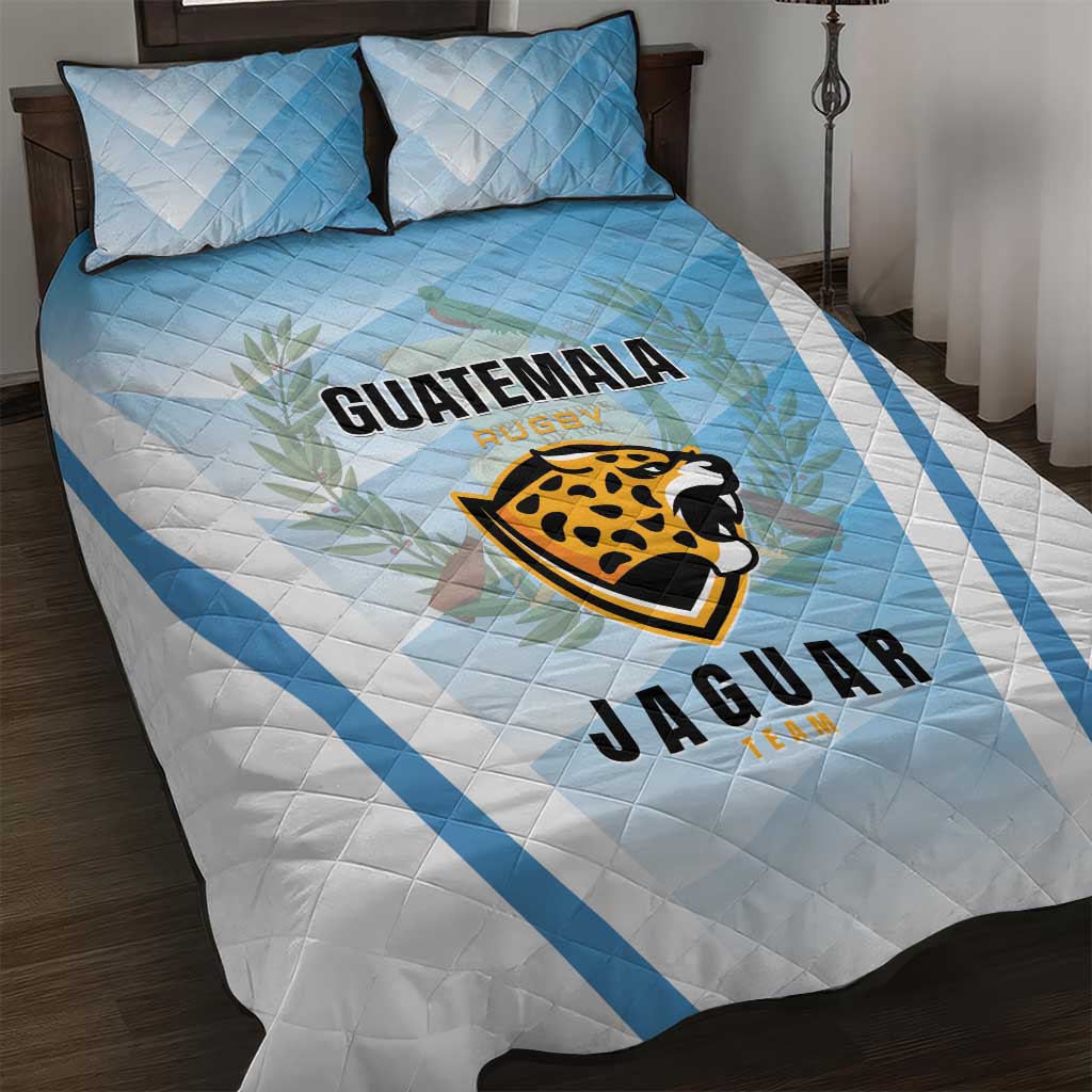 Rugby Guatemala Quilt Bed Set Jaguares Go Champions
