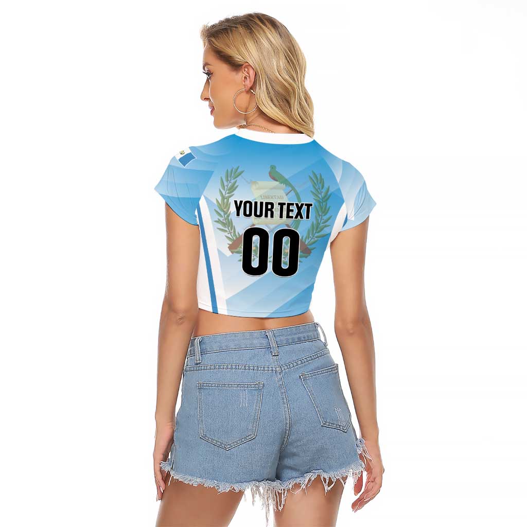 Custom Rugby Guatemala Raglan Cropped T Shirt Jaguares Go Champions