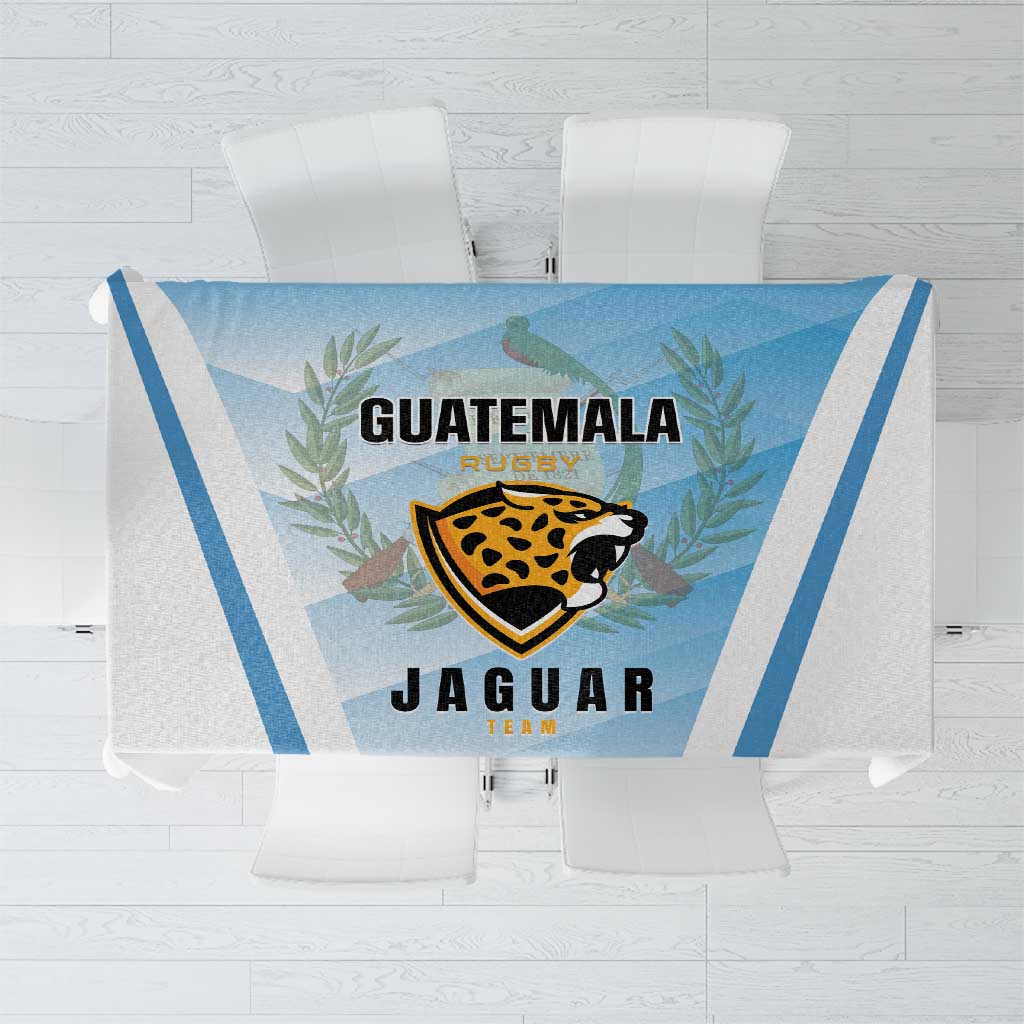 Rugby Guatemala Tablecloth Jaguares Go Champions