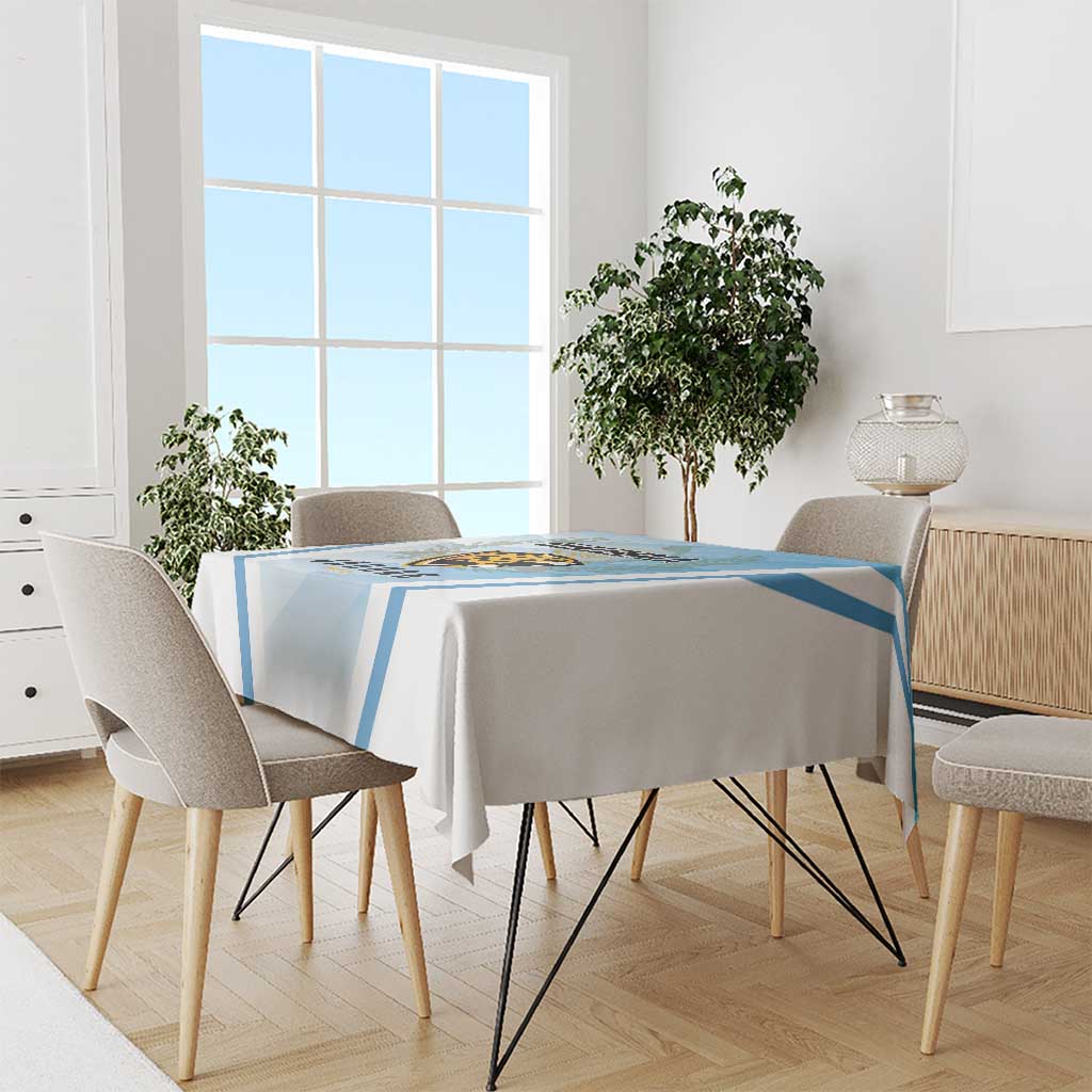 Rugby Guatemala Tablecloth Jaguares Go Champions