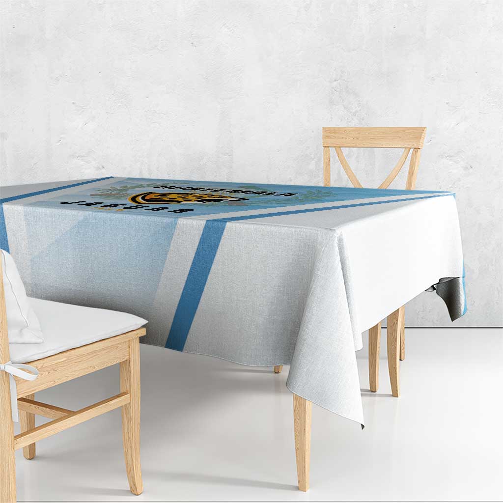 Rugby Guatemala Tablecloth Jaguares Go Champions