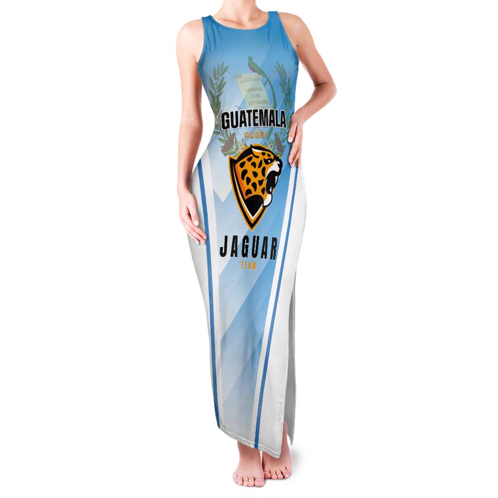 Custom Rugby Guatemala Tank Maxi Dress Jaguares Go Champions