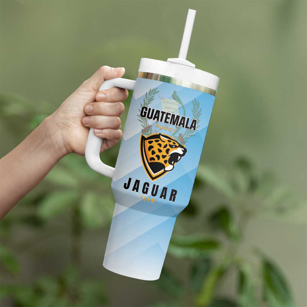 Custom Rugby Guatemala Tumbler With Handle Jaguares Go Champions